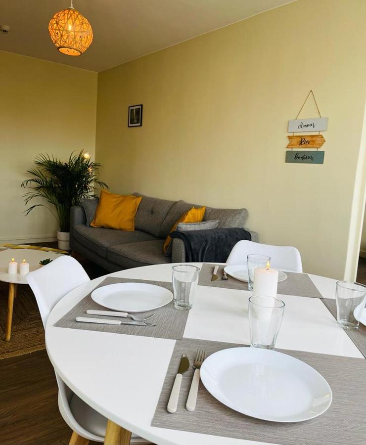 Espace 500 - Cosy, Wifi & Vue Sur La Ville Saint-Etienne  Luaran gambar