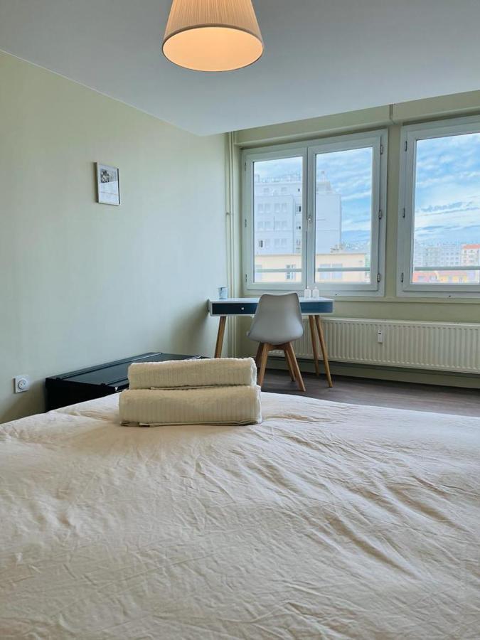 Espace 500 - Cosy, Wifi & Vue Sur La Ville Saint-Etienne  Luaran gambar