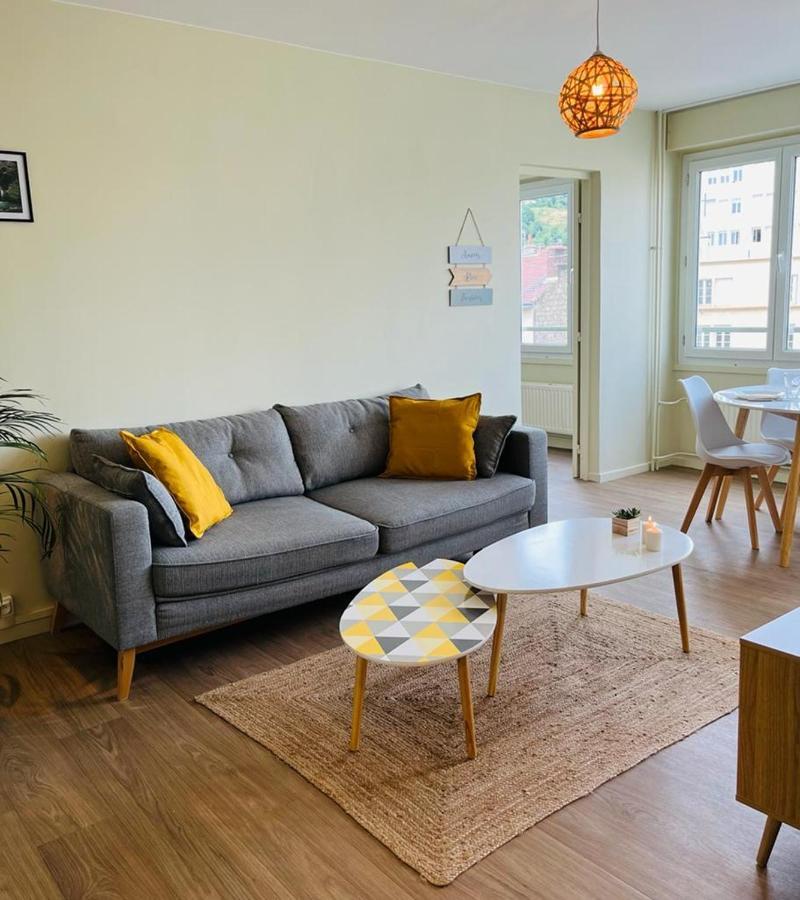 Espace 500 - Cosy, Wifi & Vue Sur La Ville Saint-Etienne  Luaran gambar