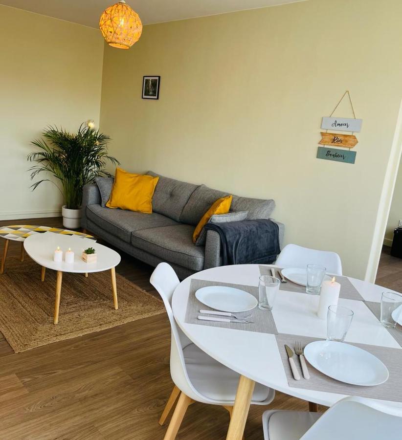 Espace 500 - Cosy, Wifi & Vue Sur La Ville Saint-Etienne  Luaran gambar